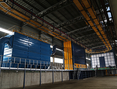 盤扣式生產(chǎn)線主要是做什么用的？